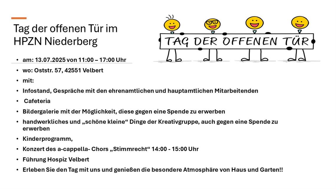 tag der offenen tuer im hpzn niederberg